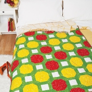Fruit punch quilt by Michelle Roberts 1